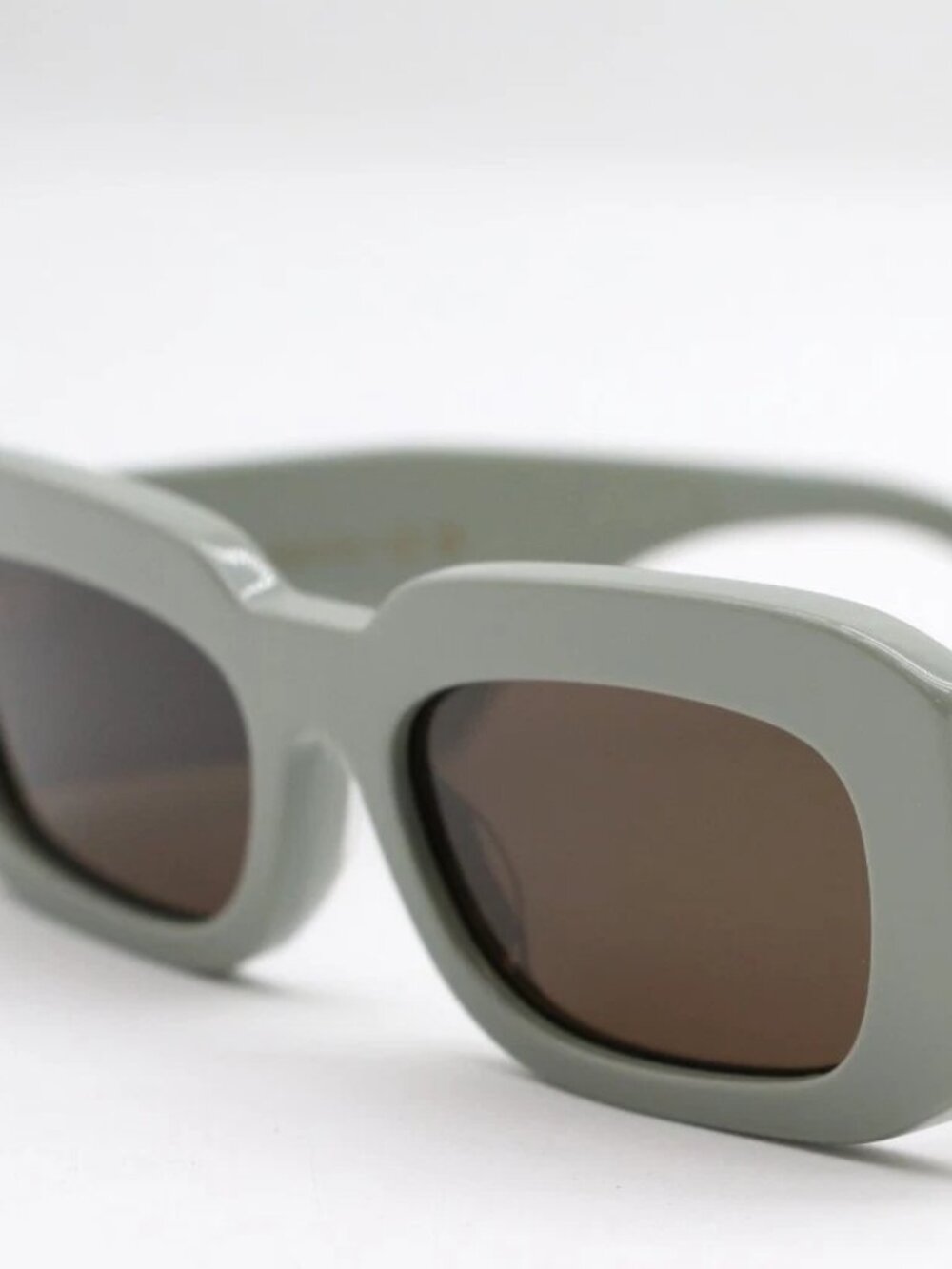 Gucci Rectangle Sunglasses Sage Green (GG1426S-004) 54-19-145